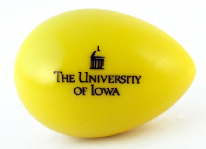 University-of-Iowa--yellow Egg Shakers